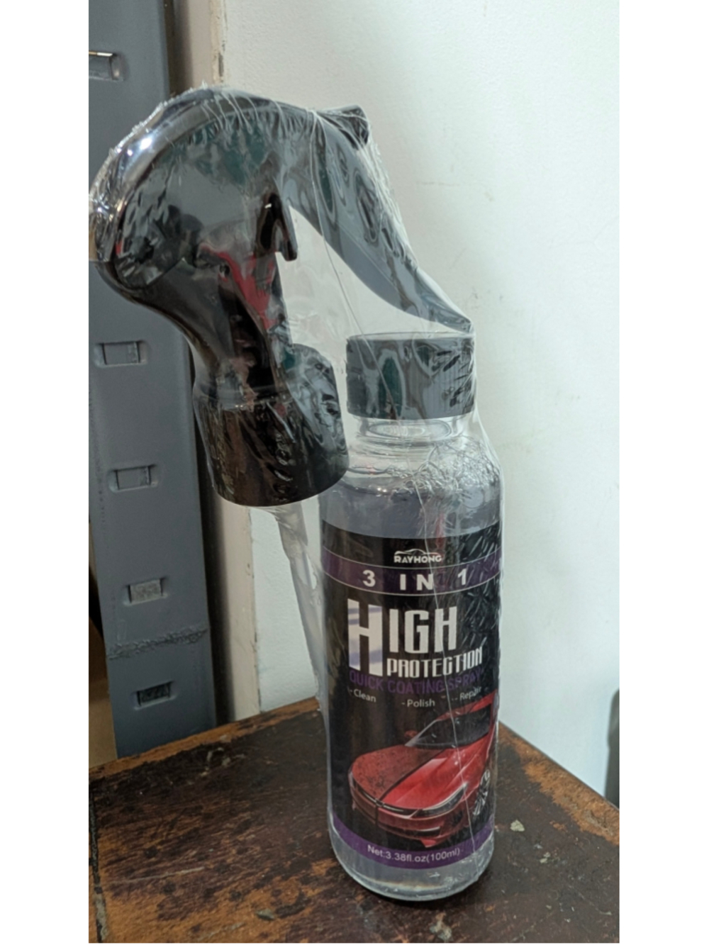 3 in 1 car Cleaning and protection polish, listing includes 3 bottles.